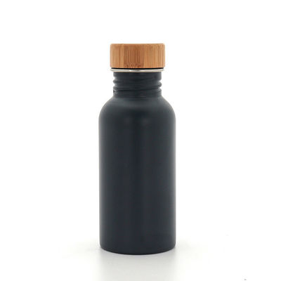 Customized Color Stainless Steel Water Bottle With Bamboo Lid Vacuum Flask Thermoses