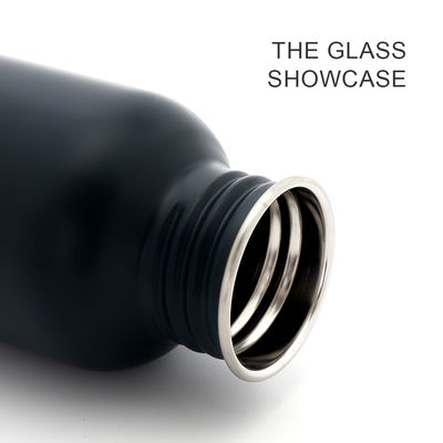 Customized Color Stainless Steel Water Bottle With Bamboo Lid Vacuum Flask Thermoses