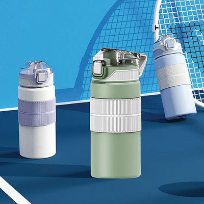 White Chic Stainless Steel Double Vaccum Insulated Water Bottle for Presents in 2023