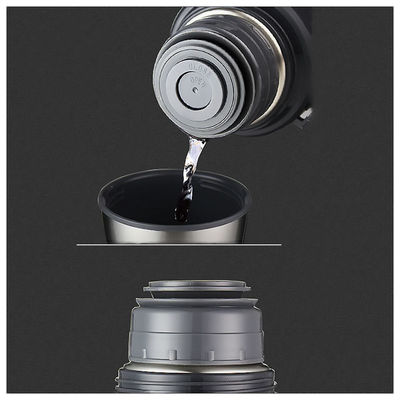 1000ml Chic Stainless Wide Mouth Sports Double Wall Vacuum Insulated Water Bottle with Handle