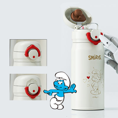 Stainless Steel Kawaii Sport Bike Water Bottle Insulated and Environmentally Friendly