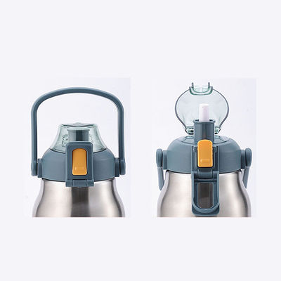 Custom Logo 2023 Double Wall Vacuum Stainless Steel Water Bottle for Outdoor Travel