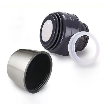 Stainless Steel 1000ml Water Bottle Thermal Vacuum Insulated Cup With Handle Bullet Shape