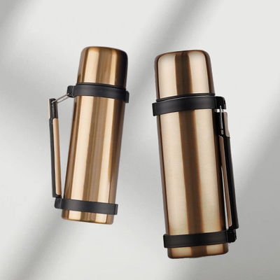 1200ml Travel Metal Vacuum Bottle Custom Low MOQ Stainless Steel Insulated Tumbler