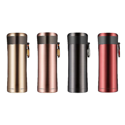 350ml Stainless Steel Double Wall Vacuum Flask with Temperature Display and Colorful