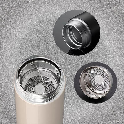 350ml Capacity Straight Cup Stainless Steel Vacuum Water Bottle for Hot Drinks in Car