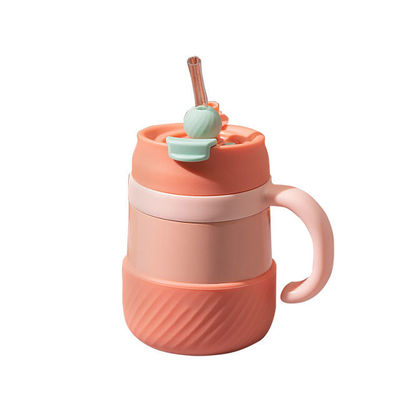 Functional and Fashionable Ladies' Large Capacity Straw Cup for All Your Drink Needs