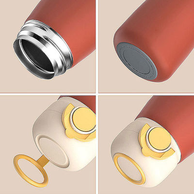 Anti-corrosion Coated Stainless Steel Sublimation Cafe Vacuum Flask for Tea and Coffee