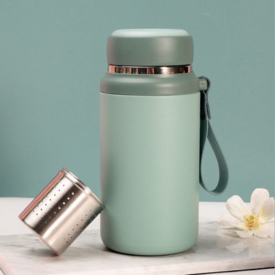Logo Customized Portable Metal Water Bottle for Insulated Ice Coffee and Water