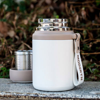 Logo Customized Portable Metal Water Bottle for Insulated Ice Coffee and Water