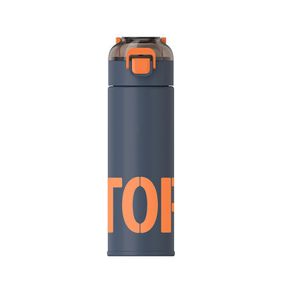 500ml Stainless Steel Vacuum Flask Custom Insulated Water Bottle with 2 Drinking Methods