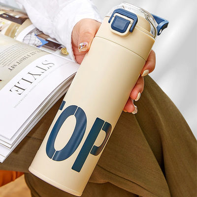 6-12 Hours Thermal Insulation Performance Custom Logo Fitness Clear Bike Water Bottle