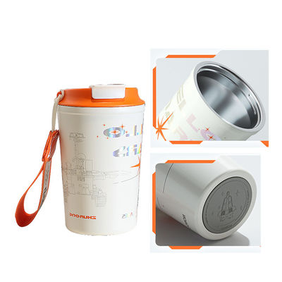 Insulated Stainless Steel Travel Coffee Mug Tumbler Cup Reusable Leakproof 380ml 510ml