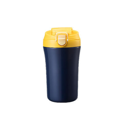 Stainless Steel Insulated Travel Coffee Tumbler with Custom Logo and Spill Proof Lid