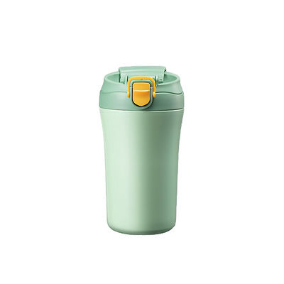 Stainless Steel Insulated Travel Coffee Tumbler with Custom Logo and Spill Proof Lid