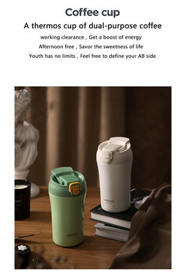 Modern Design Stainless Steel Vacuum Insulated Coffee Cup Ideal for Travel and Office