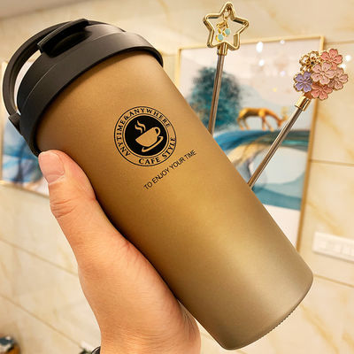 Customized Logo Acceptable Gift Cup Stainless Steel Vacuum Bottle for Office and Travel