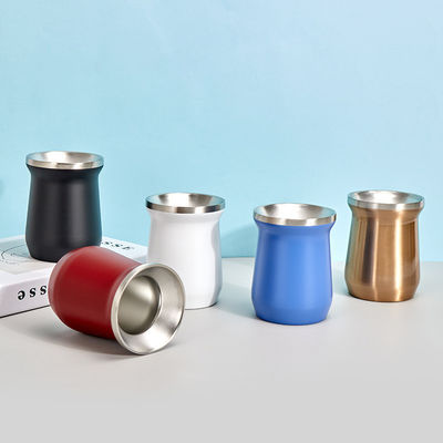 Stainless Steel Mate Tea Cup Wide Mouth Mug for Custom Beer Mugs and Insulated Coffee