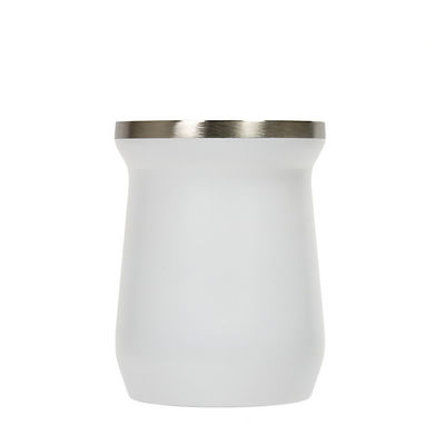 Stainless Steel Mate Tea Cup Wide Mouth Mug for Custom Beer Mugs and Insulated Coffee