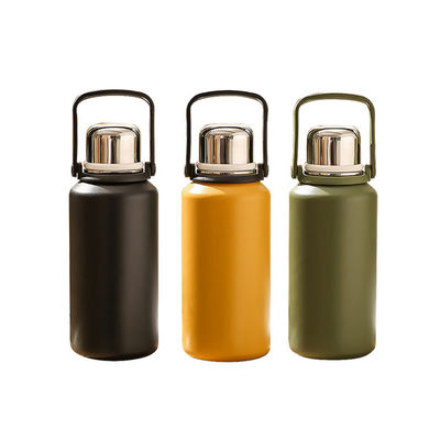 Double Wall Vacuum Flask Stainless Steel Insulated Bottles Customized Logo for Hiking