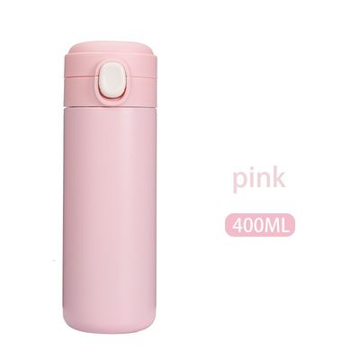 500ml Stainless Steel Bouncing Vacuum Water Bottle with Solid Color and Sample Provided