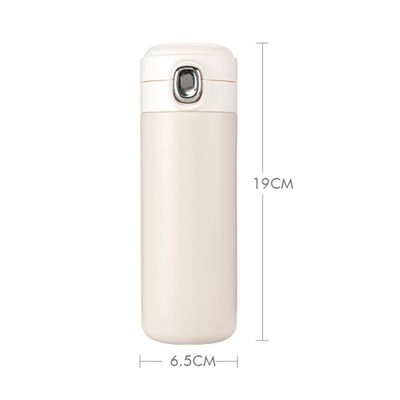 500ml Stainless Steel Bouncing Vacuum Water Bottle with Solid Color and Sample Provided