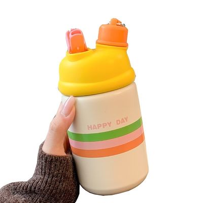Vacuum Flasks Thermoses Kids 316 Liner Stainless Steel Insulated Bottle with Rope