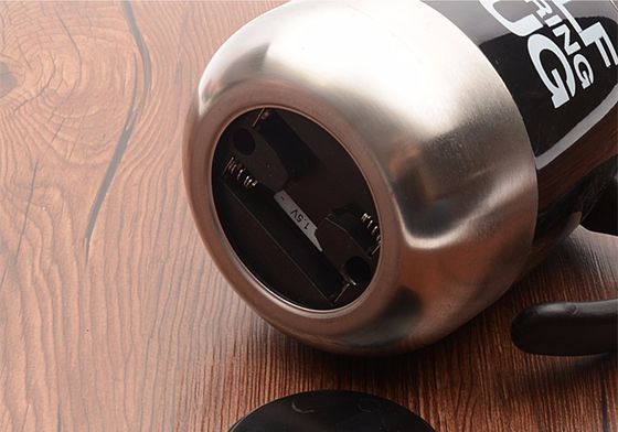304 Stainless Steel Coffee Milk Mixing Cup with Magnetic Mug and Self Stirring Function