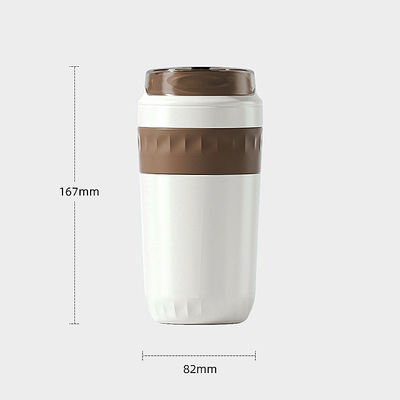 Transitional Design Style Chunky Double Walled Cute Nordic Customizable Thermal Coffee Travel Mug