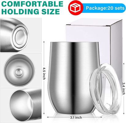 350ml Stainless Steel Wine Tumbler The Ultimate Choice for Camping and Outdoor Travel