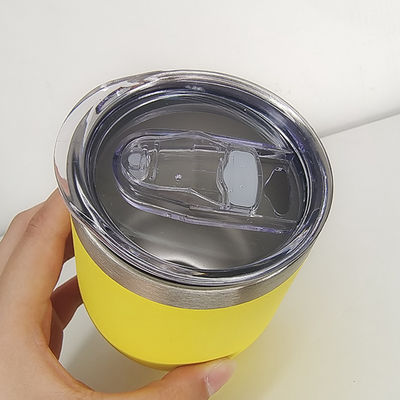 Double Walled Stainless Steel Mug Egg Shape Tumbler With Lid for 240ml/350ml Capacity