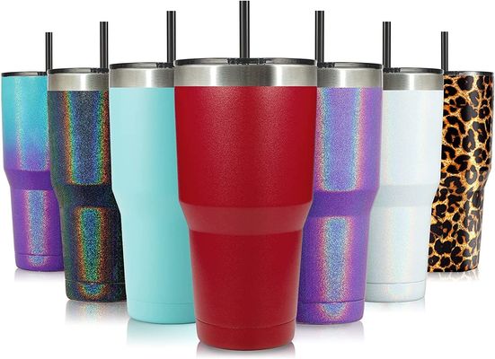 Customized Stainless Steel Insulated Travel Coffee Cup with 900ml Capacity and Logo