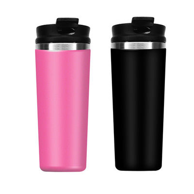 Custom Colorful Steel Tumbler Coffee Cup Logo Travel Mugs Keep Drink Hot Cold 12-24hrs