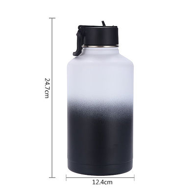 Stainless Steel Insulated Metal Gym Water Bottle Large Capacity for All Fitness Needs