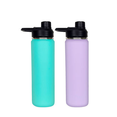 Metal Type Stainless Steel Insulated Water Bottle for Gym Sports 550ml 650ml 750ml