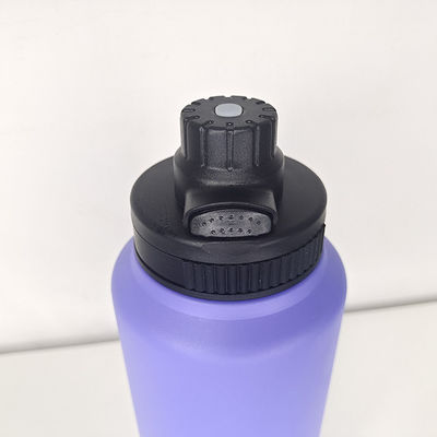 Straight Cup Double Wall Insulated Water Bottle 1L Stainless Steel Vacuum Flask Mug