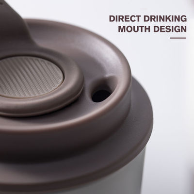 Straight Cup 350ml 304 Stainless Steel Portable Vehicle-Mounted Bottle For Hot Drinks