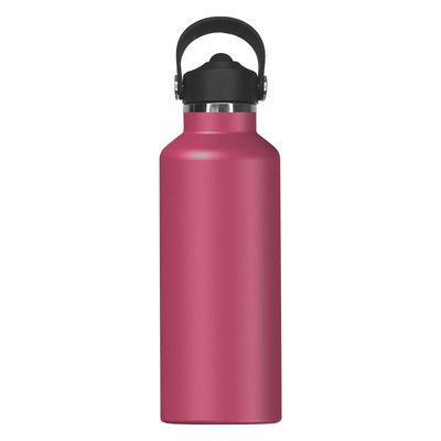 Portable 650ml Stainless Steel Insulated Water Bottle for Sports Country Design Style