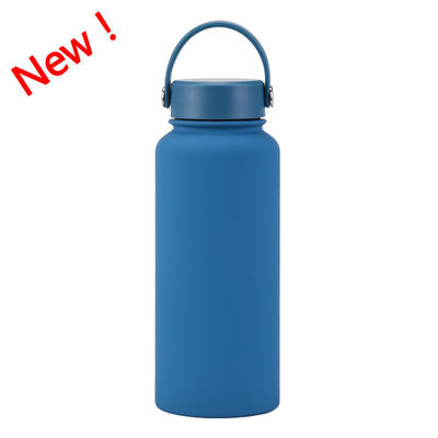 Vacuum Insulated Flask with Custom Logo 2023 Candy Color Stainless Steel Sports Kettle