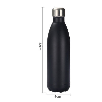 Function Resuable Water Bottle WITH LID 1 Liter Stainless Steel Insulated for Sport