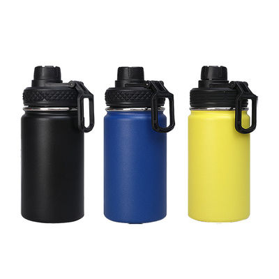 Double Walled Custom Water Flask for Party Travel Stainless Steel and Handgrip Included