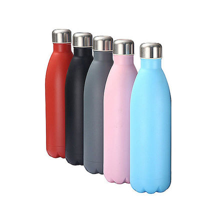 Reusable and Leak-Proof 1000ml Stainless Steel Sport Water Bottle for Active Families