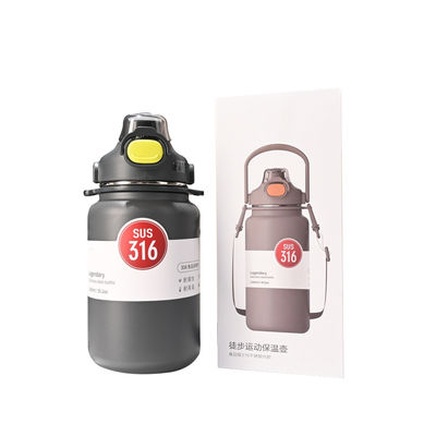 Water Bottle for Gift Cup Production Spring Flip Top Lid and Boiling Water Applicable