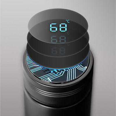 Stainless Steel Insulated Tumblers Coffee Mug Smart Drinkware with Digital Temperature
