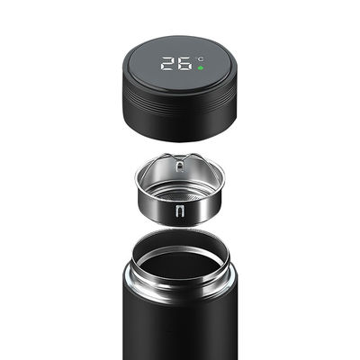 All Applicable People Smart Vacuum Water Bottle with Reminder to Drink Water Quantity