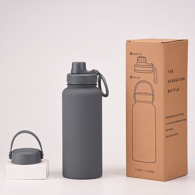Vacuum Flasks 1 Liter Coffee Cup With Lid Sports Bicycle Water Bottle for Performance