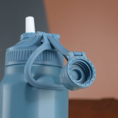 Stainless Steel Vacuum Thermal Flask Oem Vacuum Powder Coated Water Bottle for Sports