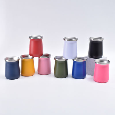 Sustainable Tea Mugs 8oz Vintage Cups with Style Wall Stainless Steel Vacuum Tumbler