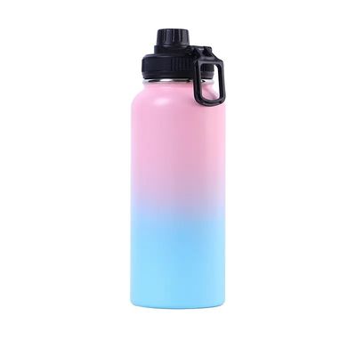 Double Wall Vacuum Insulated Water Bottle with Customized Logo and Straight Drink Lid