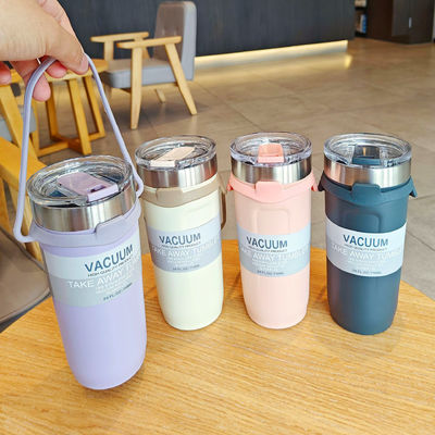 ALL-in-One 710ML Double Wall Customized Logo Coffee Tumbler Perfect for Your Business